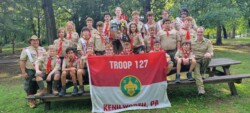 Troop 127 Troop at Camp Horsehoe